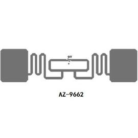 El embutido seco de la etiqueta RFID de la frecuencia ultraelevada de AZ 9662 RFID/el embutido mojado para ISO18000-6C/RFID marca la etiqueta elegante de la frecuencia ultraelevada con etiqueta