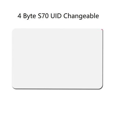 Byte cambiable 4 Fudan del UID S70 RFID pasivo Smart Card