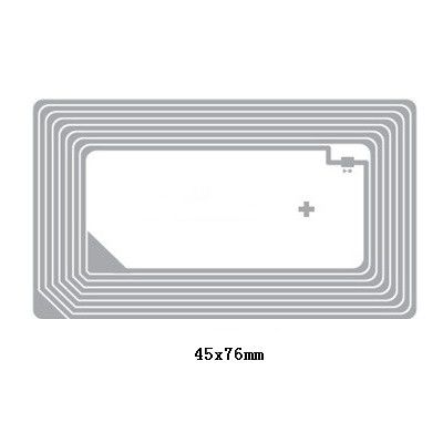 material del ANIMAL DOMÉSTICO del embutido del HF RFID de 85.5*54m m con el microprocesador clásico del ®  SLI del RFID