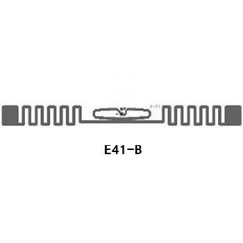 Embutido seco E41-B de la frecuencia ultraelevada del RFID con la tarjeta de la identificación de Impinji Monza 4 Chip Sticker Tag For