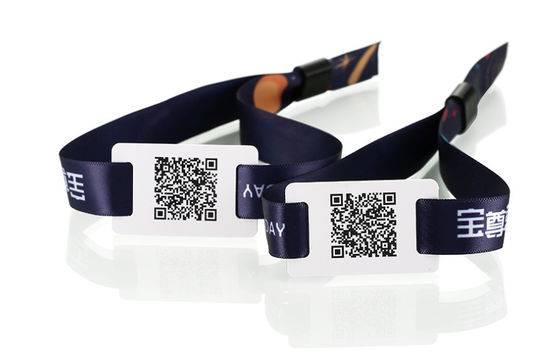 Pulsera RFID de la tela de NFC con los números del UID para la prenda impermeable alejada social