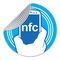 TIPO electrónico de la etiqueta engomada/del foro de la etiqueta de NFC de Bancle - 2 etiquetas de encargo de Nfc