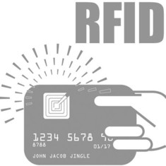 Protocolo de Atmel AT88SC6416CRF 13.56Mhz RFID Smart Card ISO14443b para el control de acceso