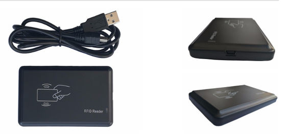 Escritor del lector de la tarjeta de crédito de la identificación de ISO1443A MIFAR S50 USB 13.56MHZ RFID