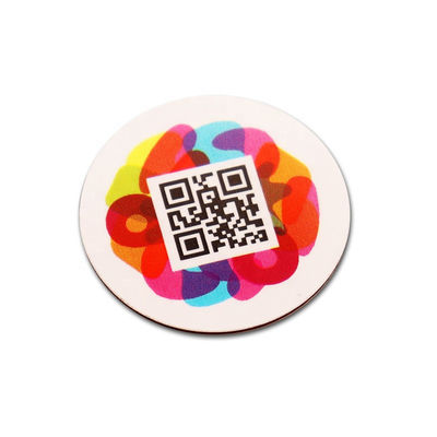 NFC micro de la prenda impermeable marca las etiquetas autoadhesivas elegantes para el restaurante y el Smart Home con etiqueta usado