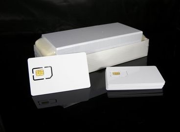 Costumbre de Chip en blanco blanco contactó con tarjetas inteligentes, tarjetas de visita con ISO