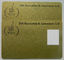 Tarjeta elegante ISO 14443A de la identificación del HF RFID de NXP, más (s) tarjeta del PVC de 4K 4bytes con la impresión metálica