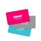 Los boletos de papel de CMYK Pantone RFID en offset la impresión de la tarjeta de saludo de papel del VIP Rfid